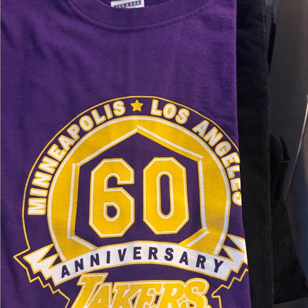 Purple Lakers Kids Shirt